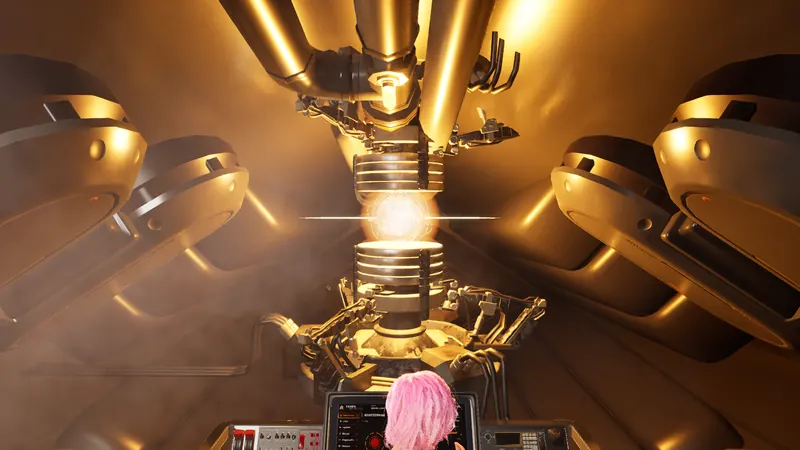 Engineering. Yui loves everything here except the reactor.